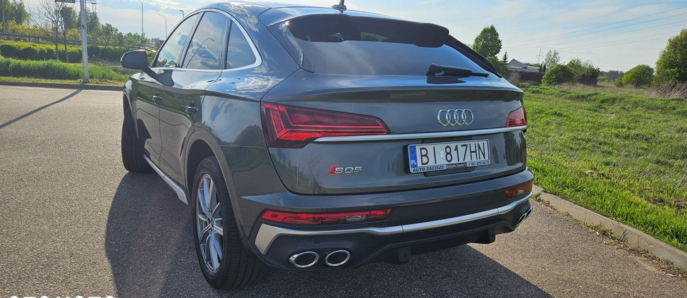 Audi SQ5 cena 214000 przebieg: 26000, rok produkcji 2021 z Białystok małe 781